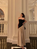 Sexy A line Strapless 18th Birthday Dress Long Party Gown Birthday Outfits For Women HZ1121