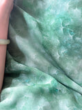 Elegant Dark Green Mermaid Ruffled Chiffon Long Prom Dress Evening Dress HZ1022