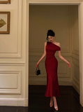 Sexy Mermaid Burgundy 18th Birthday Dress Long Party Birthday Outfits For Women HZ1121