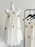 Sweet White Lace Ruffled Tulle Short 16th Birthday Dress HZ1022
