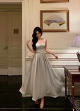 Pretty A Line Straps Satin 18th Birthday Dress Party Outfits Birthday Outfits For Womens HZ1121