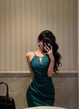 Pretty Mermaid Halter Neckline Green 18th Birthday Dress Party Outfits Birthday Outfits For Women HZ1121
