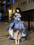 Sexy Ball Gown Off The Shoulder Half Sleeves 21st Birthday Dress Lolita Dress Birthday Outfits HZ1121