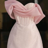 Simple Sheath Straps Pink Homecoming Dresses 16th Birthday Outfits HZ1022