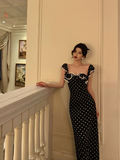 Pretty Sheath Square Neckline Black 18th Birthday Dress Long Party Birthday Outfits For Women For Women HZ1121