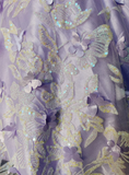 Sexy Ball Gown Square Neck Short Sleeves Lilac Tulle Short Mini Formal 7th Grade Homecoming Dresses Middle School Cocktail Night Dress Hoco Outfits HZ1121