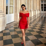 Cute Sheath Off The Shoulder Satin Short Mini Formal 8th Grade Burgundy Homecoming Dresses High School Hoco Court Dress Graduation Dress Hoco Outfits HZ1121