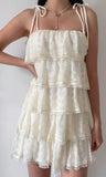 Cute A Line Spaghetti Straps White Lace Short Formal Homecoming Dresses Party Graduation Dress Hoco Dresses HZ1121