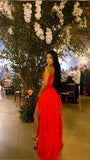 Elegant A line Strapless Red Prom Dresses Party Dress Summer 20th Birthday Outfits 18th Birthday Dresses HZ1121