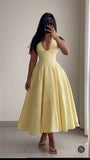 Cute Ball Gown Pink Halter Satin Long Birthday Dress Prom Dress Baddie Summer Birthday Outfit HZ1121