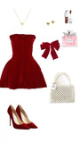 Cute A Line Strapless Burgundy Short Summer Birthday Dress Hoco Dress Birthday Outfit 18th Birthday Mini Party Dresses HZ1121
