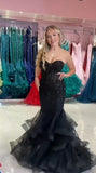 Elegant Mermaid Sweetheart Lace Pink Long Birthday Dress Prom Dress Baddie Summer 20th Birthday Outfit HZ1121