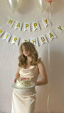Elegant Mermaid Satin Long Birthday Dress Prom Dress Baddie Summer 20th Birthday Outfit HZ1121