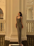 Sexy Mermaid Gray 18th Birthday Dress Party Gown Birthday Outfits Birthday Dress Ideas For Women HZ1121