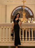 Classy Mermaid Black Long 18th Birthday Dress Party Gown 21st Birthday Outfits Birthday Dress Ideas For Women HZ1121