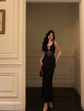 Classy Mermaid Black Long 18th Birthday Dress Party Gown 21st Birthday Outfits Birthday Dress Ideas For Women HZ1121
