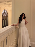 Elegant A Line White Sleeveless 23rd Birthday Dress Party Gown Birthday Outfits Birthday Dress Ideas For Women HZ1121
