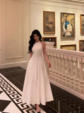 Elegant A Line White Sleeveless 23rd Birthday Dress Party Gown Birthday Outfits Birthday Dress Ideas For Women HZ1121