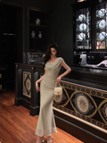 Elegant Sheath Green Tulle Sleeveless 23rd Birthday Dress Party Gown Birthday Outfits Birthday Dress Ideas For Women HZ1121