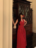 Elegant A line Halter Red 21st Birthday Dress Party Gown Birthday Outfits Birthday Dress Ideas For Women HZ1121