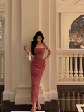 Elegant Mermaid Spaghetti Straps Lace 21st Birthday Dress Party Gown Birthday Outfits Birthday Dress Ideas For Women HZ1121