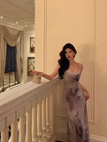 Elegant Mermaid Spaghetti Straps Chiffon 21st Birthday Dress Party Gown Birthday Outfits Birthday Dress Ideas For Women HZ1121