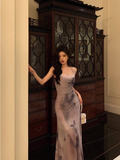 Elegant Mermaid Spaghetti Straps Chiffon 21st Birthday Dress Party Gown Birthday Outfits Birthday Dress Ideas For Women HZ1121