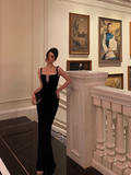 Sexy Mermaid Black Square Neck 21st Birthday Dress Party Gown Birthday Outfits Birthday Dress Ideas For Women HZ1121
