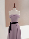Elegant Glamour A Line Strapless Satin 21st Birthday Dress Party Gown Birthday Outfits Birthday Dress Ideas For Women HZ1121