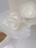 Timeless Bridal Gown Ball Gown Strapless Ivory Satin Wedding Dresses Bridal Gowns HZ1121