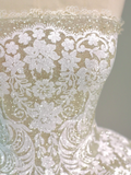 Ethereal Wedding Dress Ball Gown Strapless Tulle Lace White Wedding Dresses Corset Bridal Gowns HZ1121