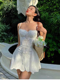 Cute A line Spaghetti Straps Summer Lace Homecoming Dress Hoco Dress Mini 20th Birthday Outfit Cocktail Dresses HZ1121