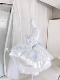Cute Ball Gown Sweetheart Short Light Sky Blue Homecoming Dress Summer Hoco Dresses Cocktail Dress For Senior Teens HZ1121