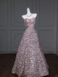 Gorgeous Ball Gown Sweetheart Sequin 23rd Birthday Dress Prom Dress Birthday Outfits For Women HZ1121