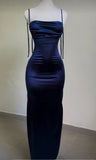 Sexy Straps Backless Prom Dress Length-Floor Evening Dress Birthday Outfits Classy Party Dress Formal Dress HZ1121