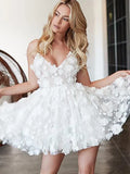 Classy A Line Unique Cheap Short Prom Dresses Sexy Formal Dress Short Homecoming Dress Cocktail Dress HZ1121