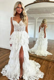 Elegant Prom Dresses Formal Court Train Sleeveless Off Shoulder Tulle with Sequin Slit Evening Dresses HZ1121