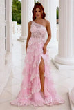 Elegant Glitter Ball Gown Tulle Layered Princess Graduation Dress Sweet Wedding Party Dress Evening Dresses HZ1121