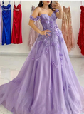 Sexy A-Line Prom Dresses Elegant Dress Formal Sweep/Brush Train Sleeveless Sweetheart Tulle with Pleats Sequin Appliques HZ1121
