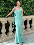 Pretty Strapless Prom Dress Mermaid Long Evening Dress Graduation Dress HZ1121