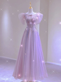 Classy A line Scoop Prom Dresses Causal Birthday Dresses Dance Party Dress Graduation Prom Dresses HZ1121
