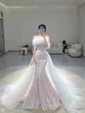 Pretty Sexy Mermaid Long Prom Evening Dresses Simple Party Dresses Graduation Dress HZ1121