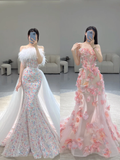 Pretty Sexy Mermaid Long Prom Evening Dresses Simple Party Dresses Graduation Dress HZ1121