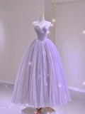 Classy A line Sweetheart Tulle Prom Dresses Birthday Dresses Dance Party Dress Graduation Prom Dresses HZ1121
