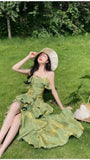 Classy Ruffle Prom Dresses Causal Birthday Dresses Dance Party Dress Graduation Formal Prom Dresses HZ1121