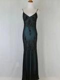 Classy Sparkly Mermaid Sleeveless Spaghetti Straps Long Prom Dress Graduation Dresses HZ1121