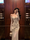 Classy Mermaid White Lace Off The Shoulder 18th Birthday Dress Party Gown 18th Birthday Outfits Birthday Dress Ideas For Women HZ1121