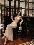 Classy Mermaid White Lace Off The Shoulder 18th Birthday Dress Party Gown 18th Birthday Outfits Birthday Dress Ideas For Women HZ1121