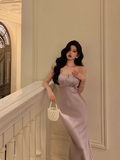 Elegant Mermaid Spaghetti Straps Lilac 18th Birthday Dress Party Gown Birthday Outfits Birthday Dress Ideas For Women HZ1121