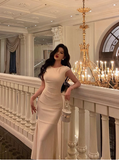 Elegant Mermaid Scoop Ivory 18th Birthday Dress Party Gown Birthday Outfits Birthday Dress Ideas For Women HZ1121